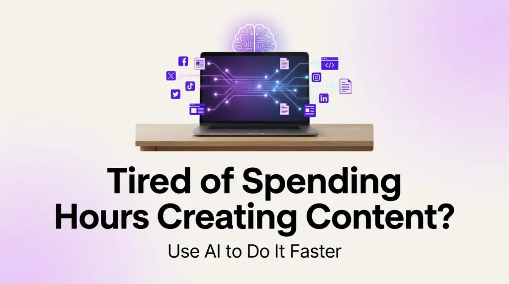 using AI tools to create content faster and grow an online business